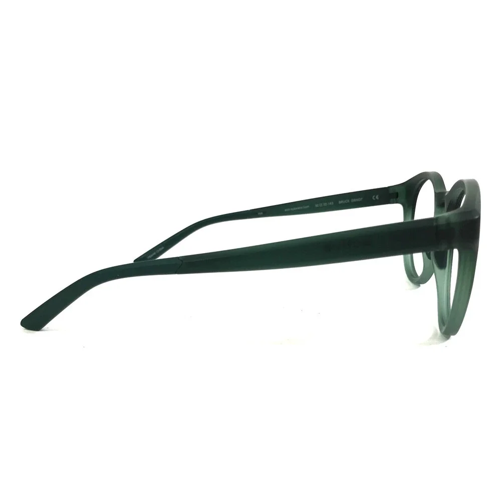 Eco Active Eyeglasses Frames BRUCE GRNGT Green Gradient Round Full Rim 52-22-143